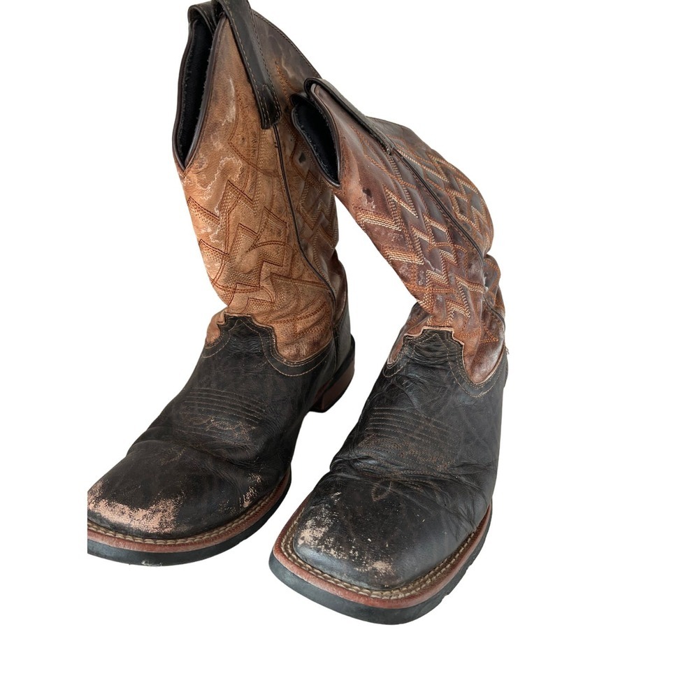 Laredo Dillon Leather Western Boot Mens 9D
